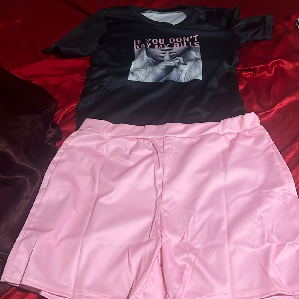 Two pieces short set sizes 14